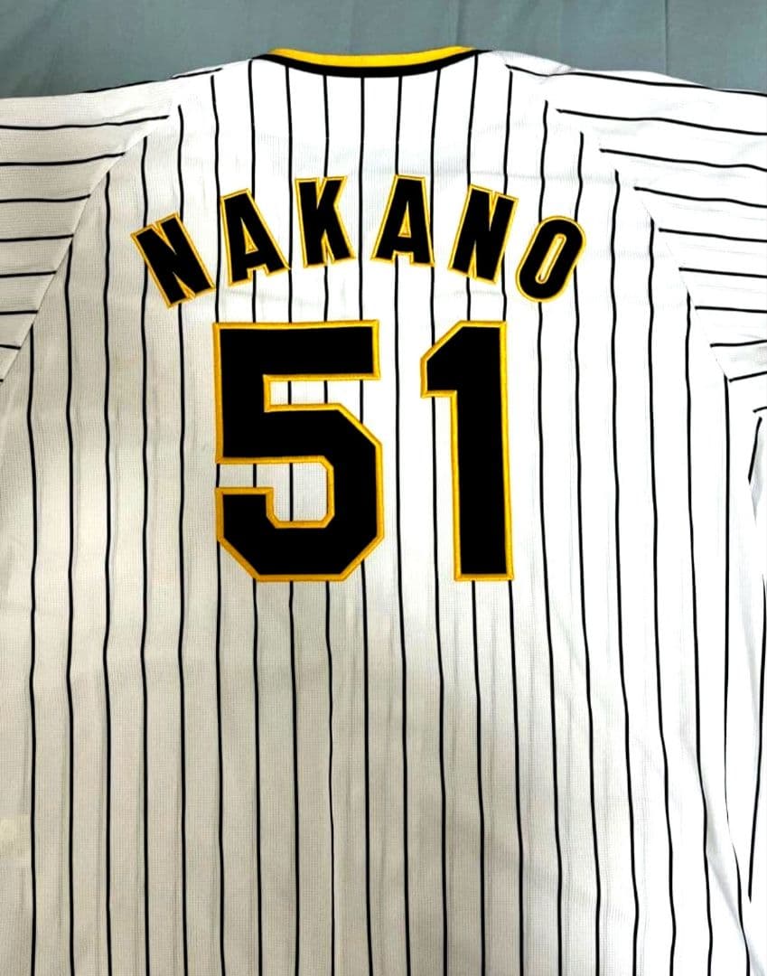 阪神タイガース レプリカユニフォーム 中野拓夢 Mサイズ