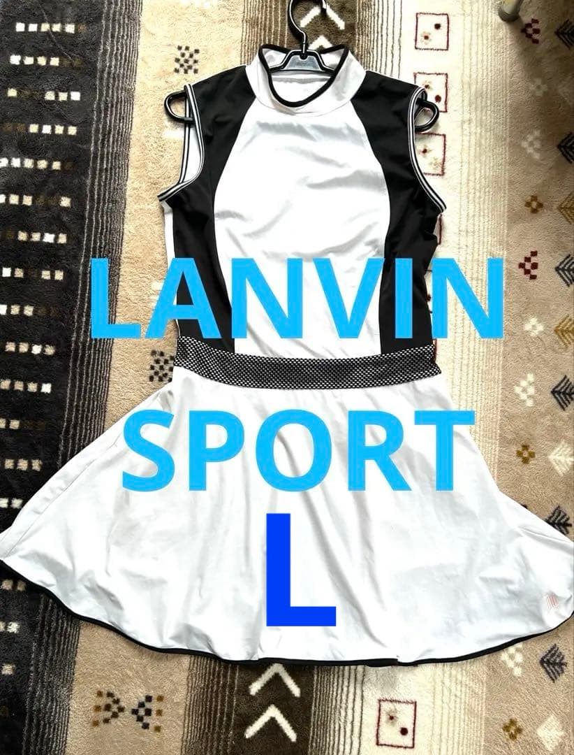 美品　LサイズLANVIN SPORTランバンゴルフ　レディース ワンピース