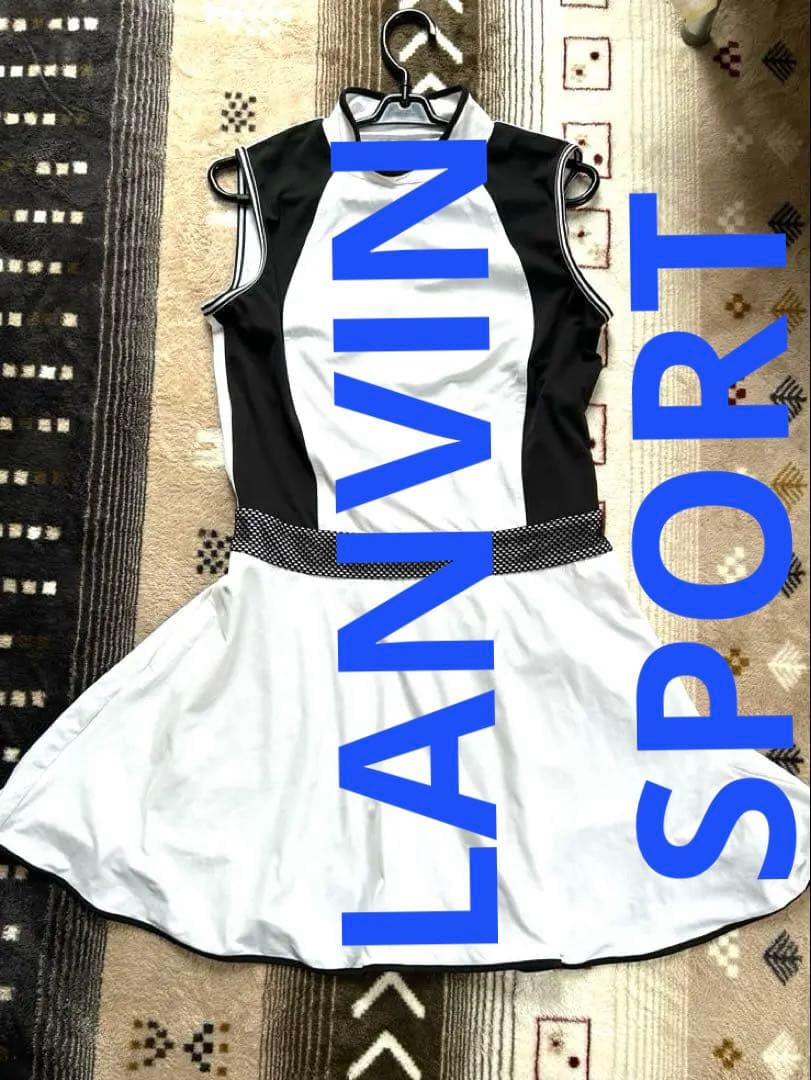 美品　LサイズLANVIN SPORTランバンゴルフ　レディース ワンピース