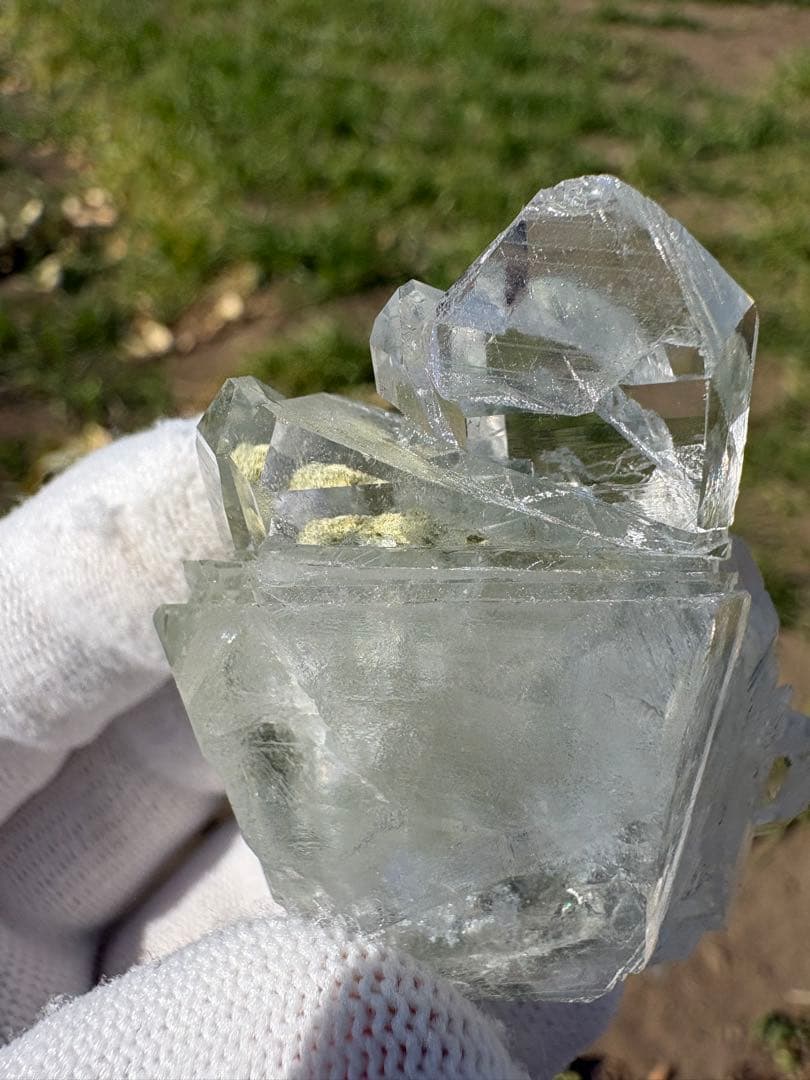 【匿名発送】スカルドゥ産 成長干渉水晶
