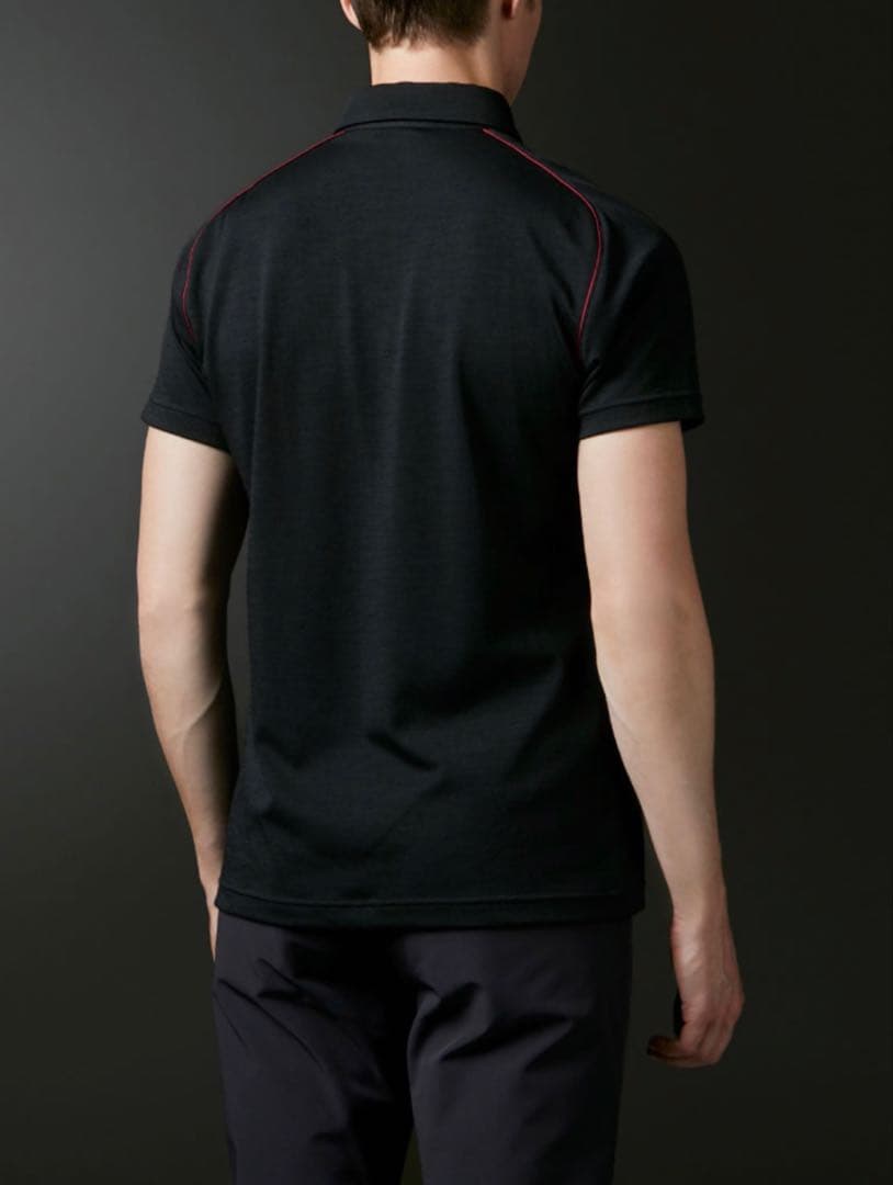 美品 DESCENTE GOLF デサント ゴルフ ポロシャツ 速乾 ストレッチ