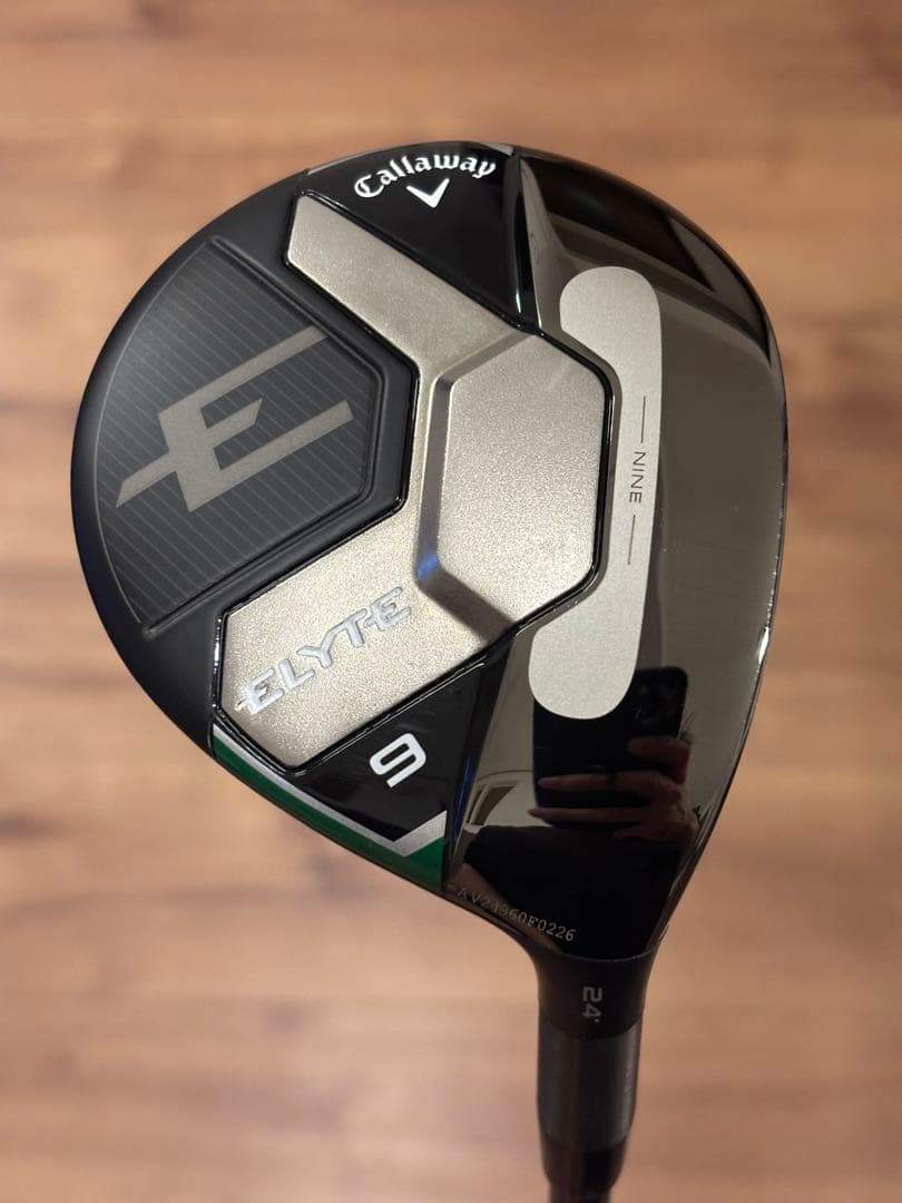 【美品】キャロウェイ ELYTE エリート フェアウェイウッド Sシャフト9W