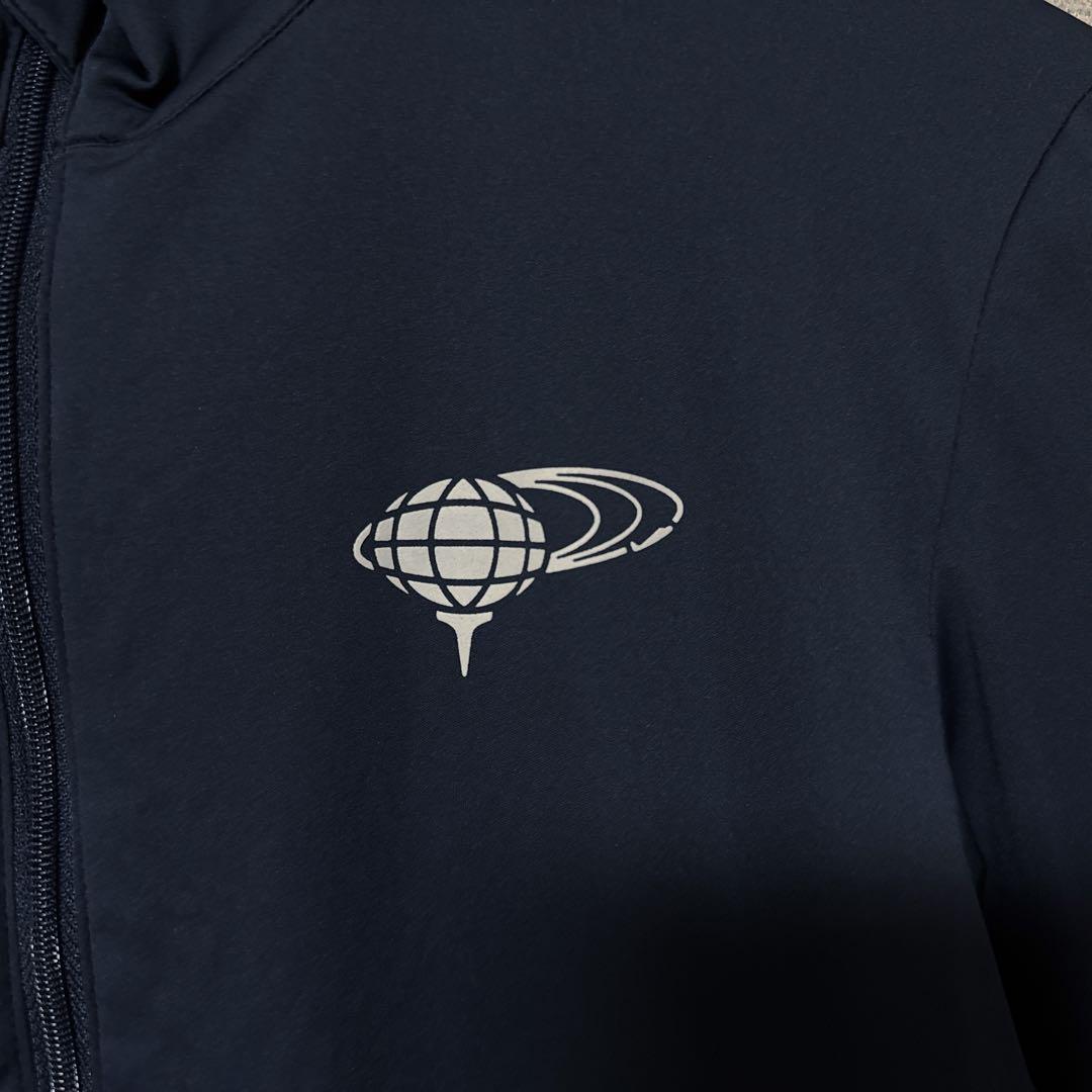 BEAMS GOLF ビームスゴルフ 薄手 ジップ ジャケット ネイビー M