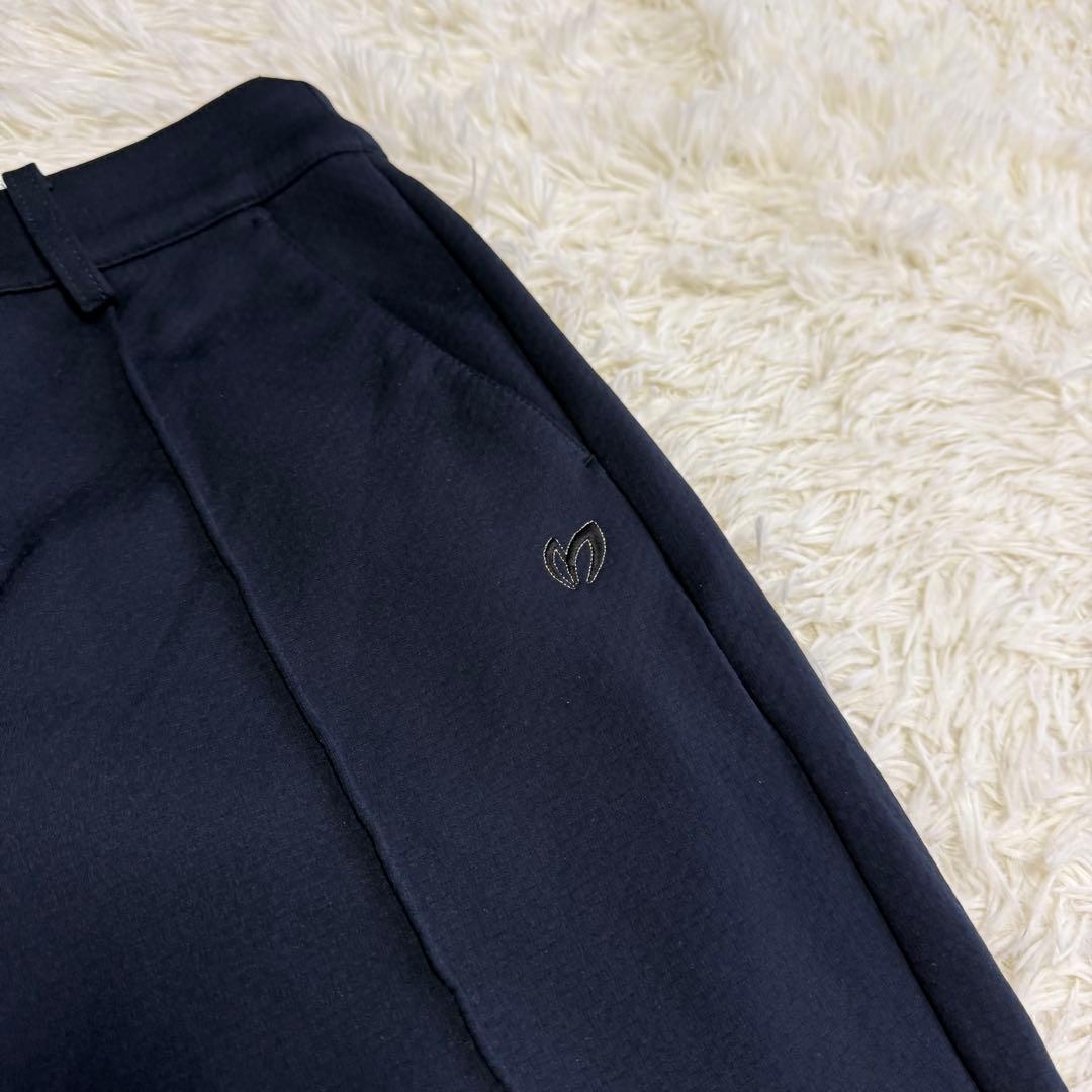 【マスターバニー】極美品 ストレッチパンツ 2025 ネイビー 0 レディース