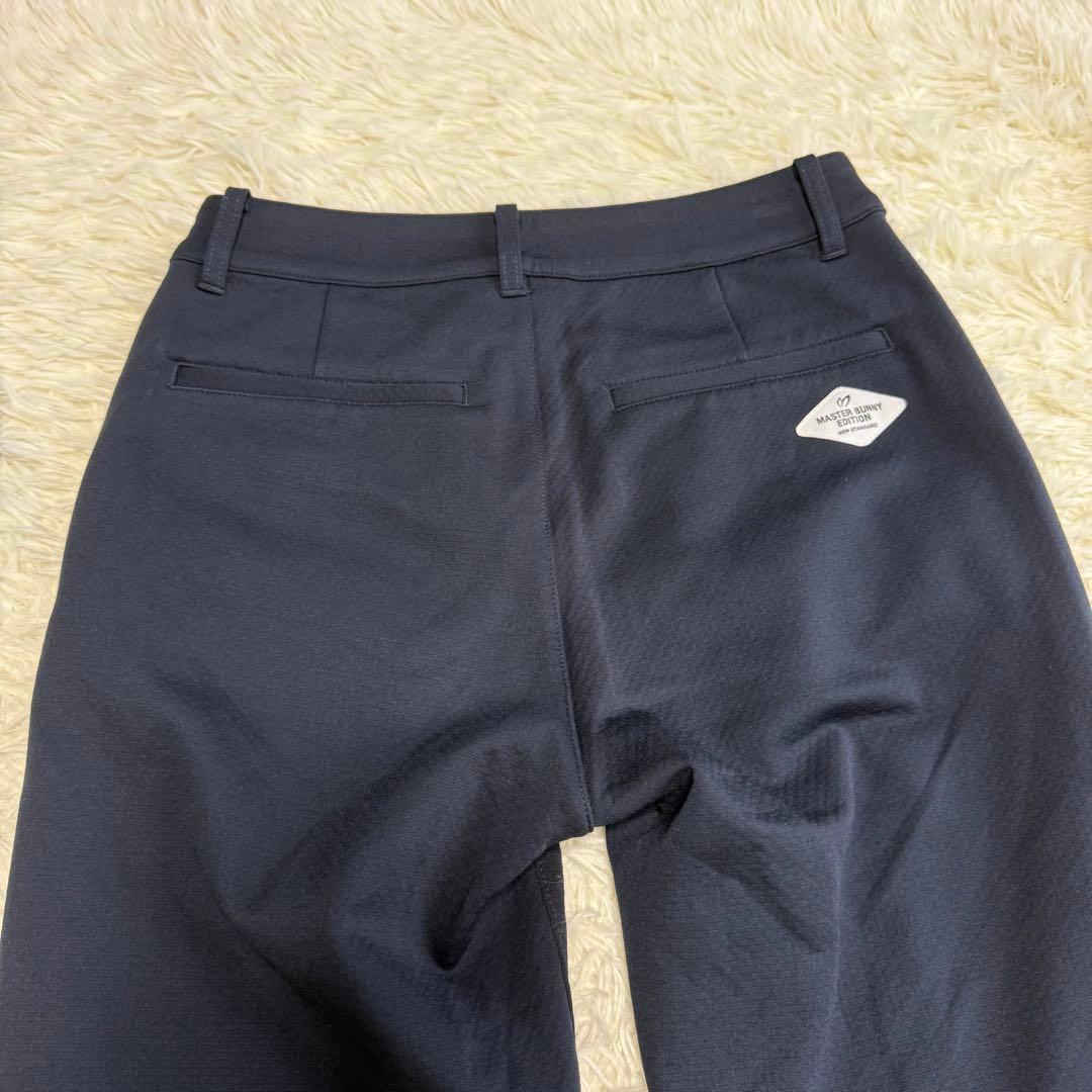 【マスターバニー】極美品 ストレッチパンツ 2025 ネイビー 0 レディース