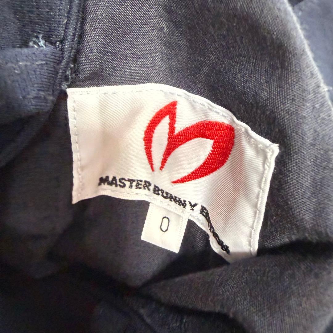 【マスターバニー】極美品 ストレッチパンツ 2025 ネイビー 0 レディース