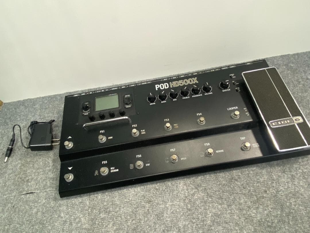 LINE6 HD500X マルチエフェクター　アンプシミュレーター