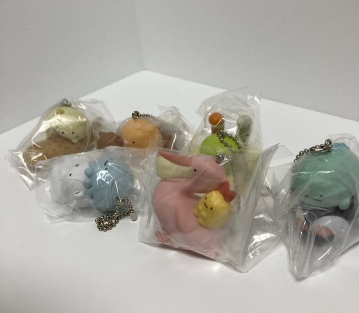 すみっコぐらしとサンシャイン水族館のいきものたち　マスコットボールチェーン