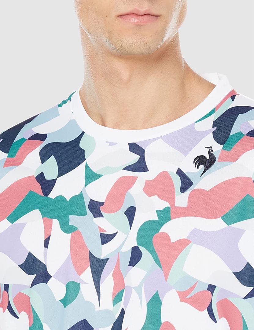 ルコックスポルティフ テニスウェア 半袖Tシャツ QTMVJA00 メンズL新品