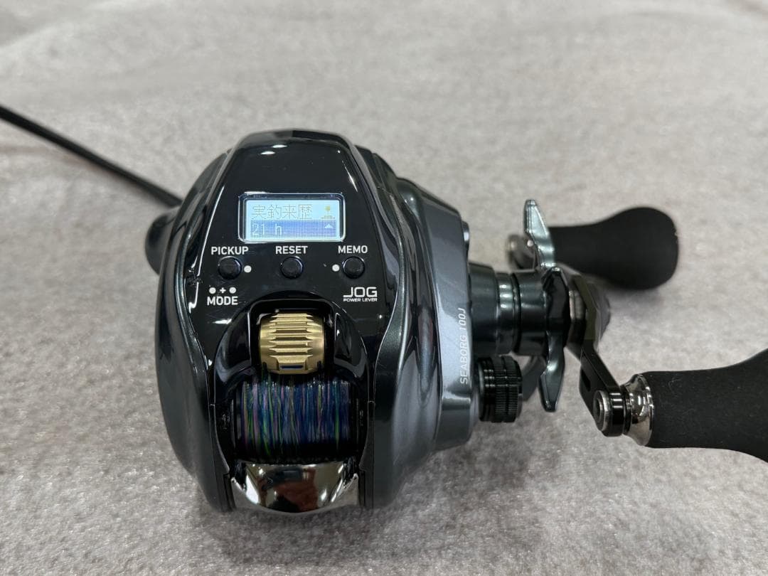 使用少ない‼ シーボーグ 100J　SEABORG 100J 電動リール