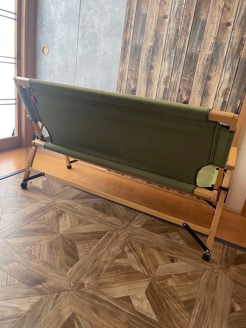 FIELDOOR クラシックベンチ カーキ