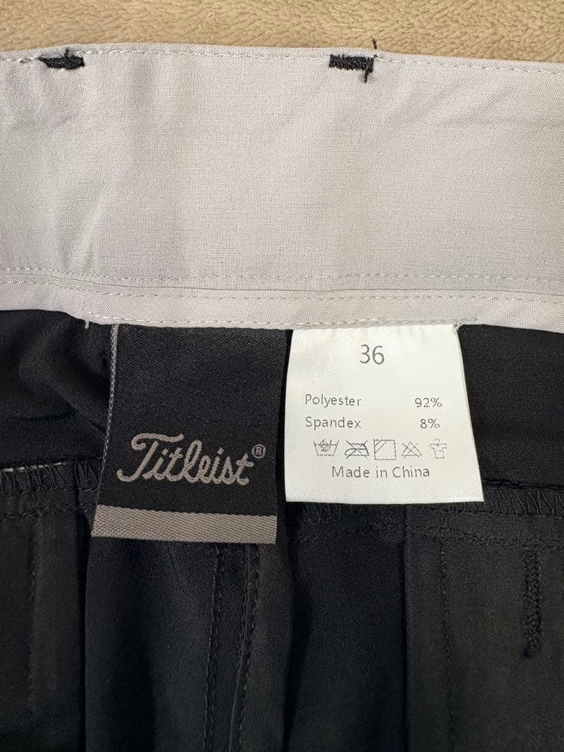 Titleist ゴルフパンツ 36サイズ 黒