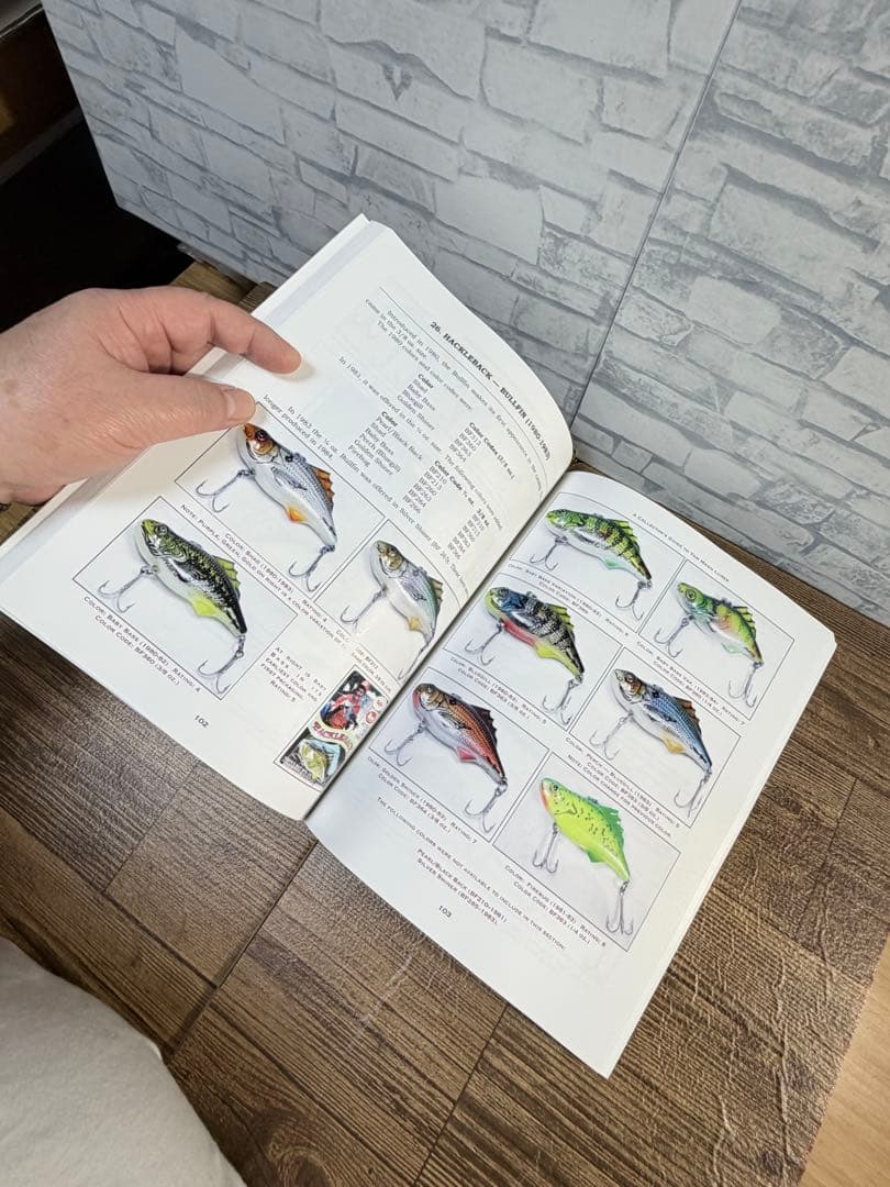 オールド洋書Mammsマンズlure &takle新品未使用