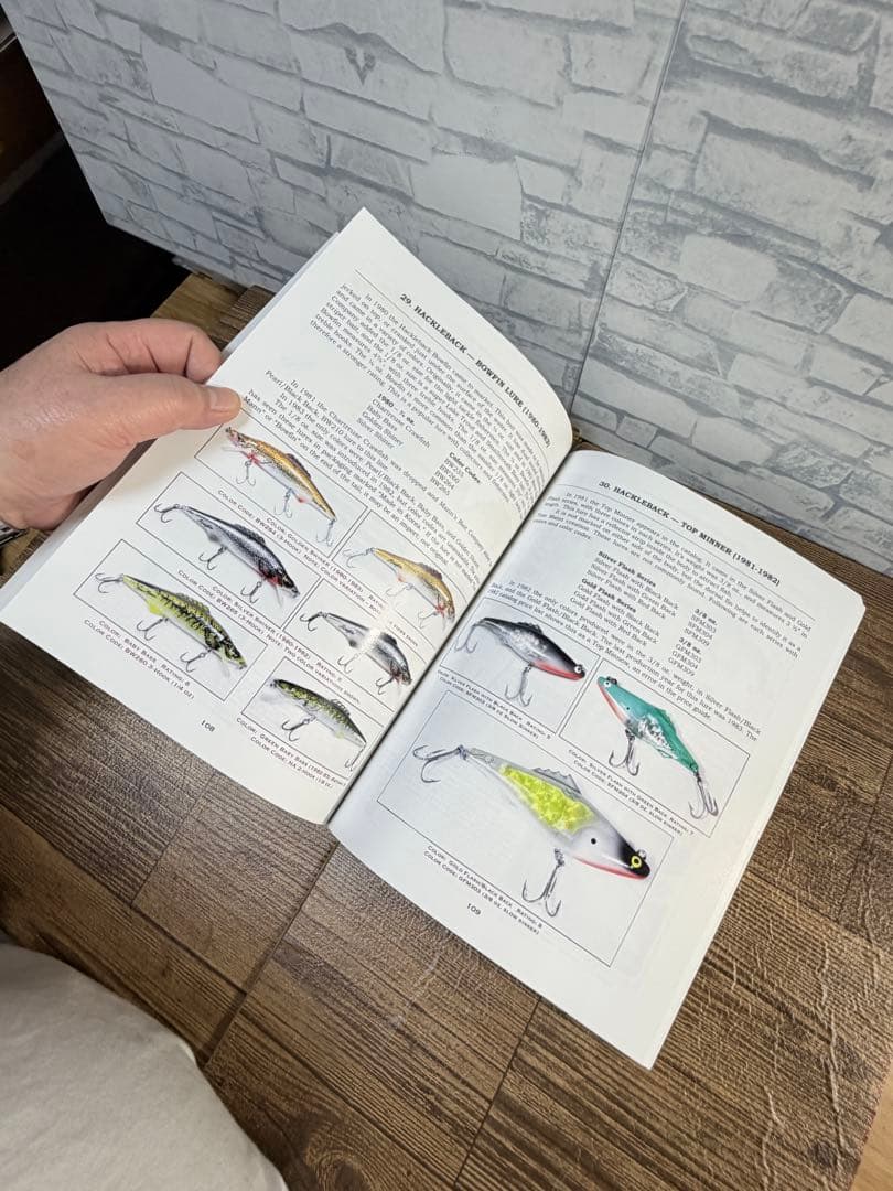 オールド洋書Mammsマンズlure &takle新品未使用
