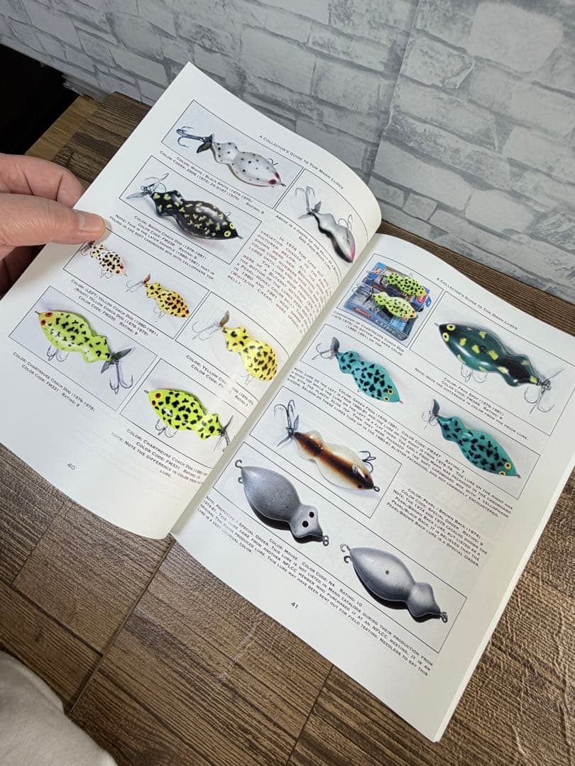オールド洋書Mammsマンズlure &takle新品未使用