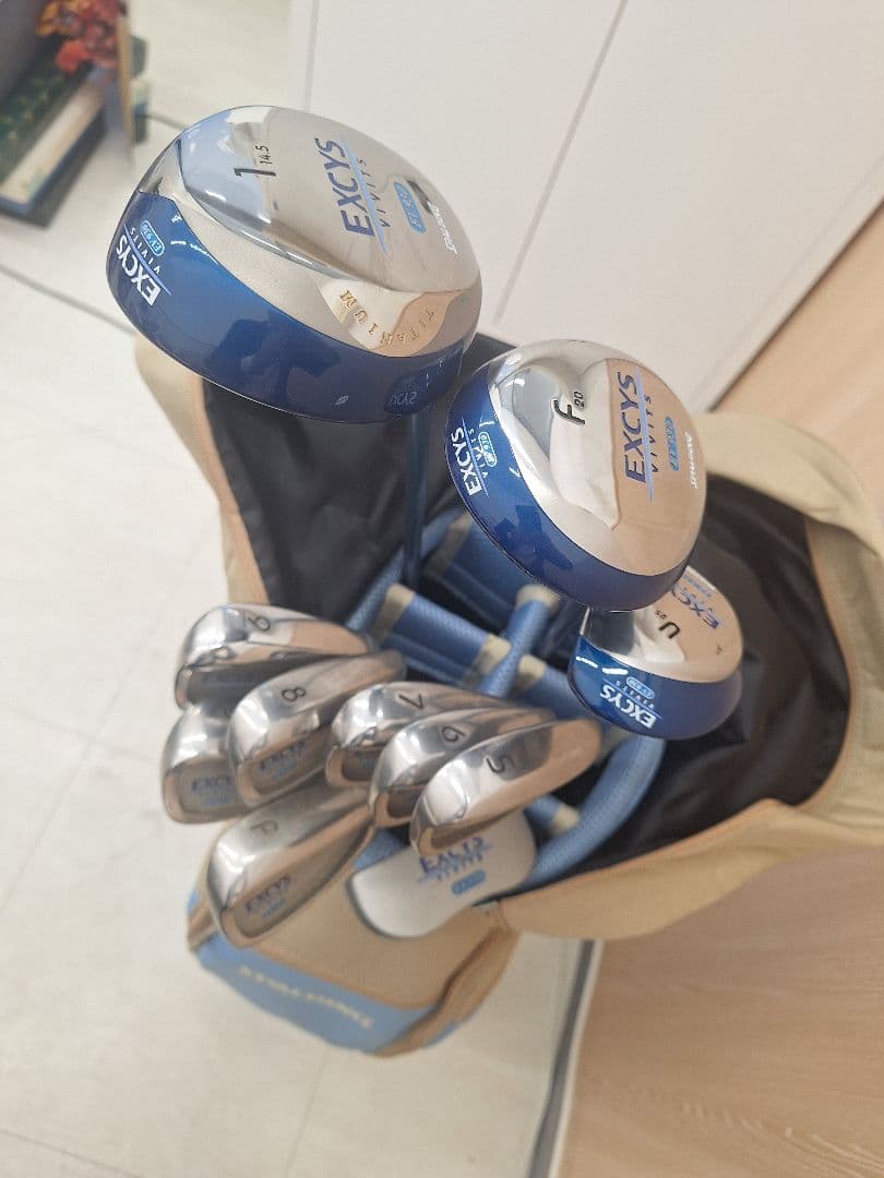 ゴルフクラブレディースSPALDING EXCYS VIVITS 11本セット