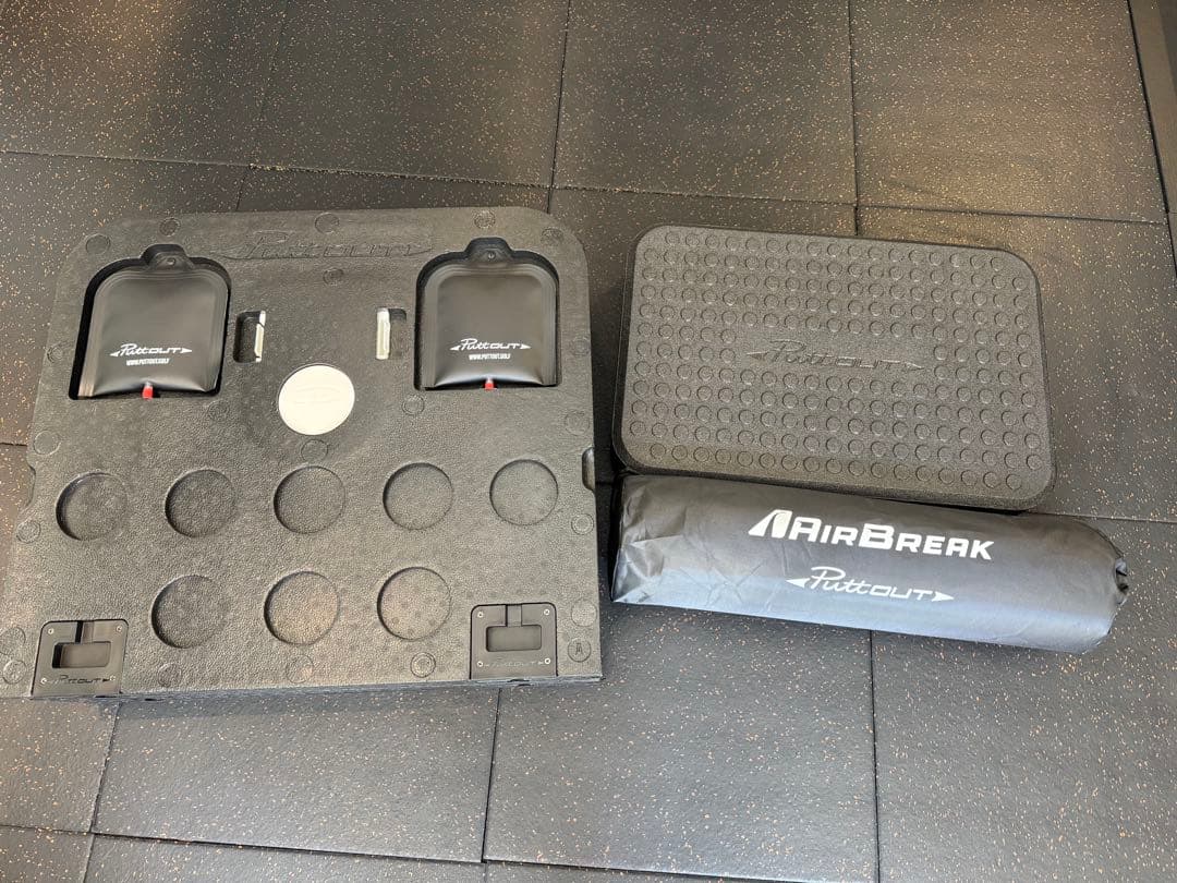 【ほぼ未使用】PuttOut Air Break パター練習器具