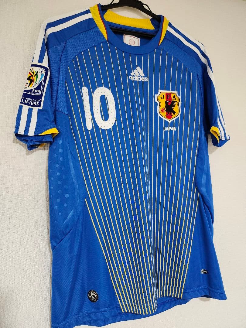 中村俊輔 日本代表 サッカー ユニフォーム アディダス 2010