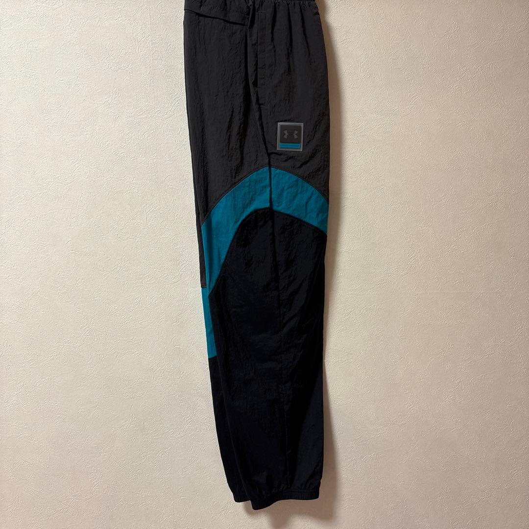 Under Armour ジャージ上下セット ブラック/ターコイズ/グレー