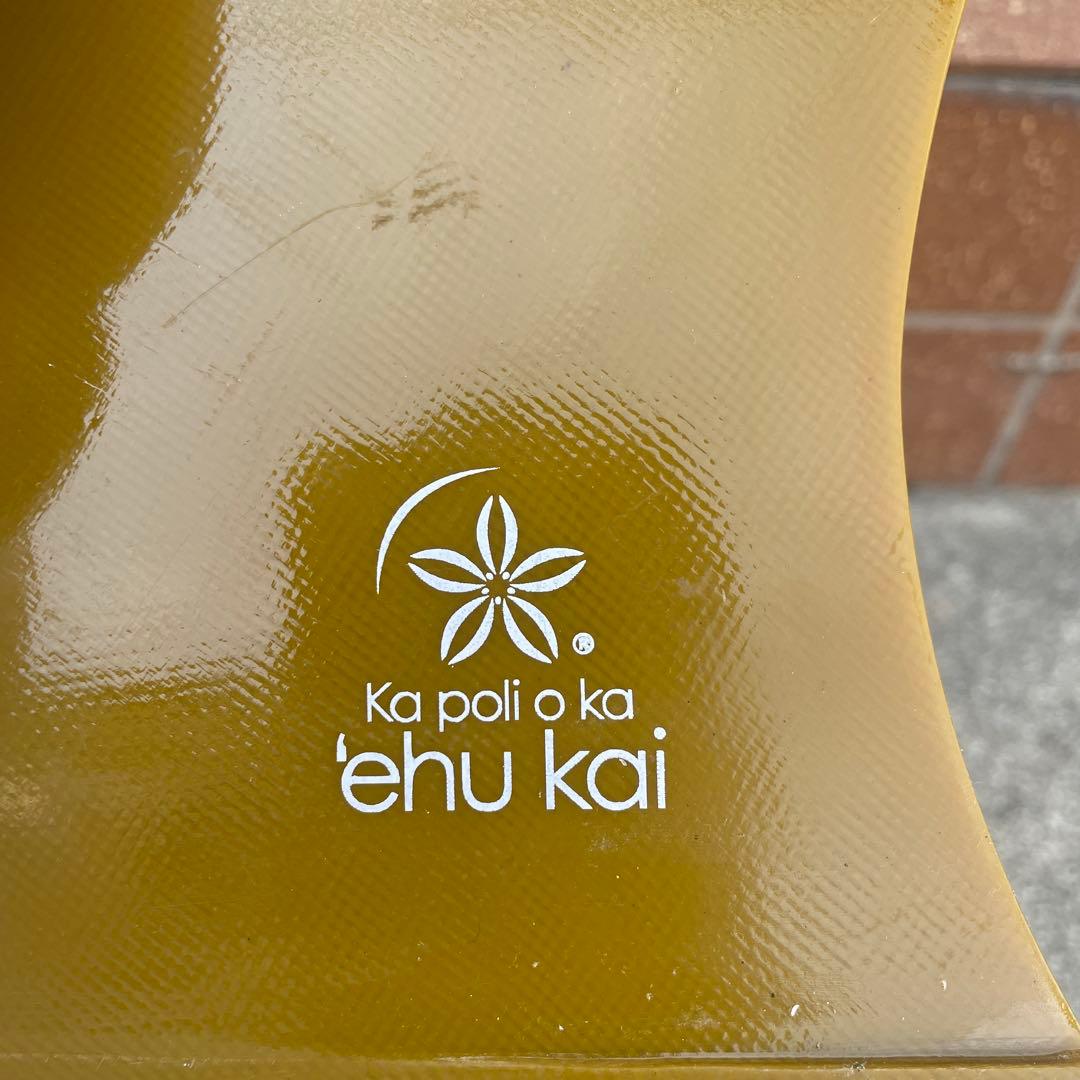 ehu kai サーフボードフィン オリーブグリーン