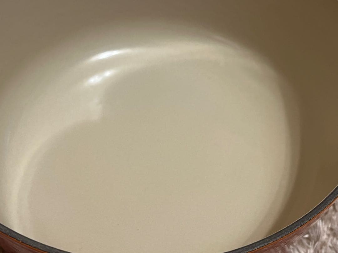 LE CREUSET ル・クルーゼ オレンジ 20cm両手鍋