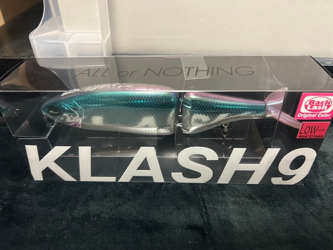 KLASH9 3つセット売り　バス釣り引退