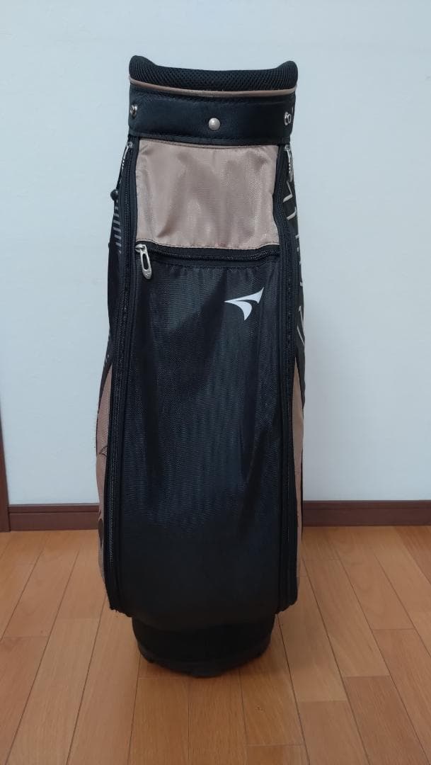 TourStage キャディバッグ 黒・ゴールド ※フードなし