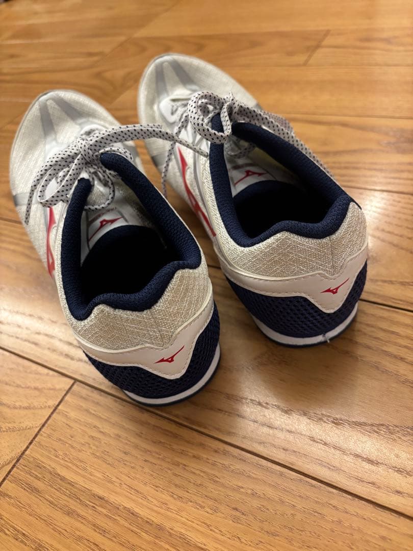 Mizuno スパイクシューズ ホワイト/レッド