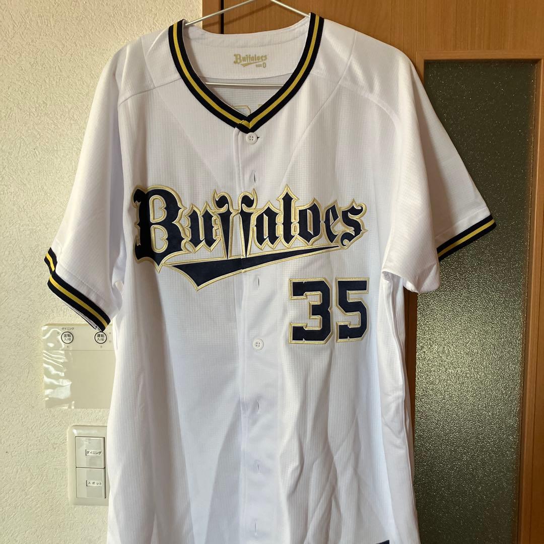 オリックスバファローズ　比嘉投手　ハイクオリティユニフォーム　ｏサイズ