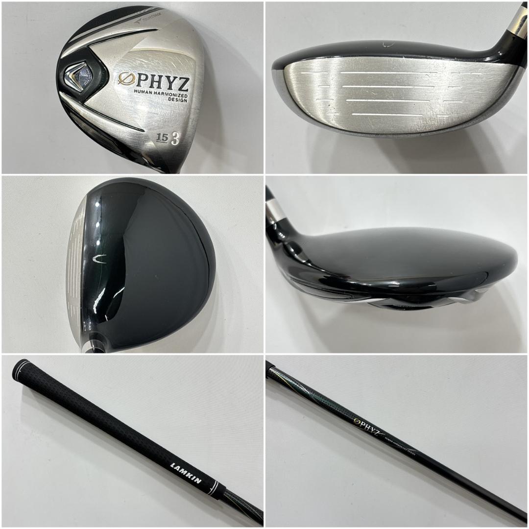 メンズ右利き初心者用　ファイズ　ブリヂストン　ゴルフクラブセット　W-2776