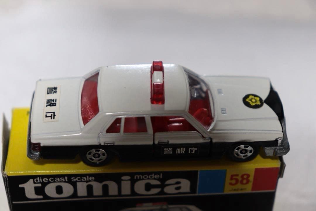日本製　トミカ　国産　トヨタ　クラウン　パトロールカー　55