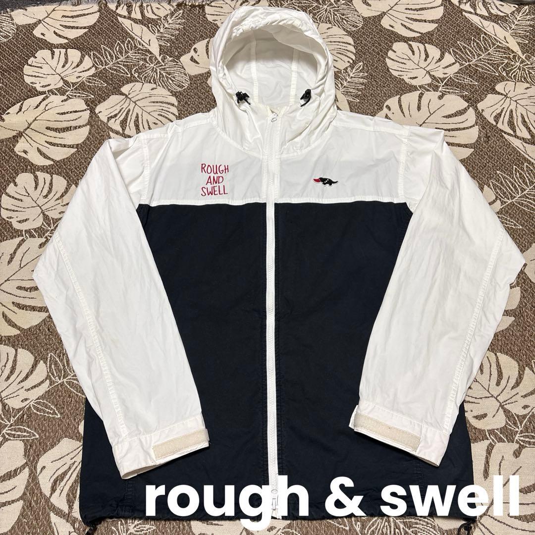 rough & swell(ラフ アンド スウェル)メンズXL ジップパーカー