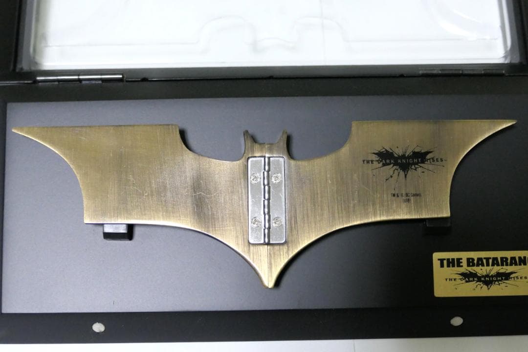 美品　バットマン　ダークナイト　バットラング　レプリカ　ディスプレイ