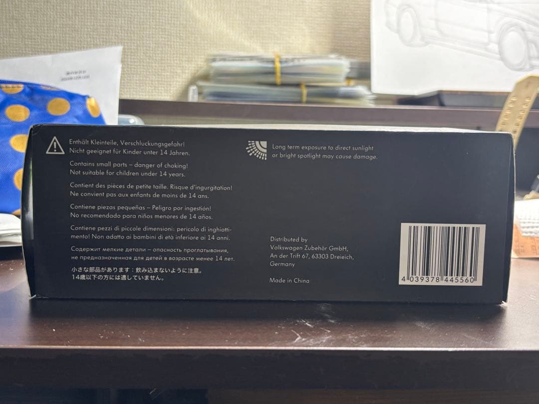 ディーラー特注 1/43 フォルクスワーゲン ザ・ビートル 黄色