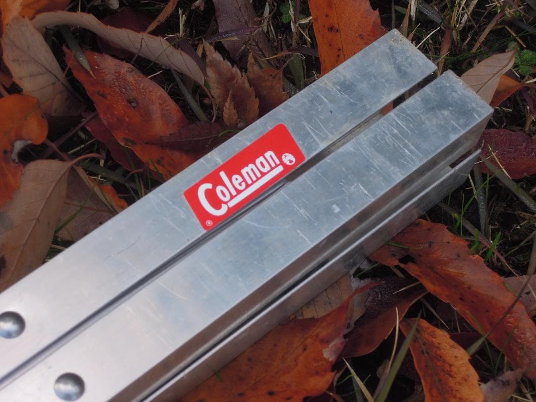 廃盤 レア コールマン 旧ロゴ アルミスタンド Coleman