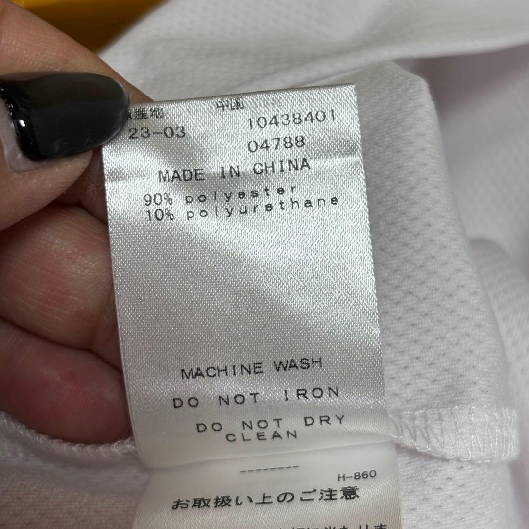 ★美品★ MASTER BUNNY EDITION XS ホワイト シャツ 半袖