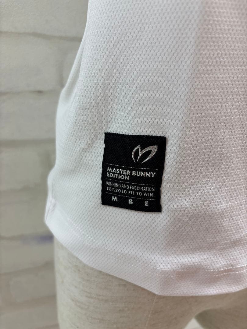 ★美品★ MASTER BUNNY EDITION XS ホワイト シャツ 半袖