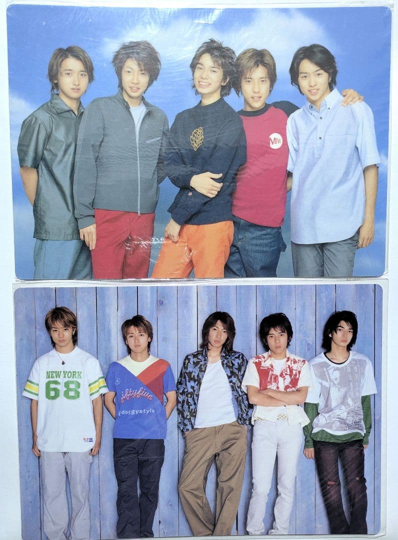 【8枚セット】嵐　初期　集合　下敷き　まとめ売り【未開封】1枚おまけ