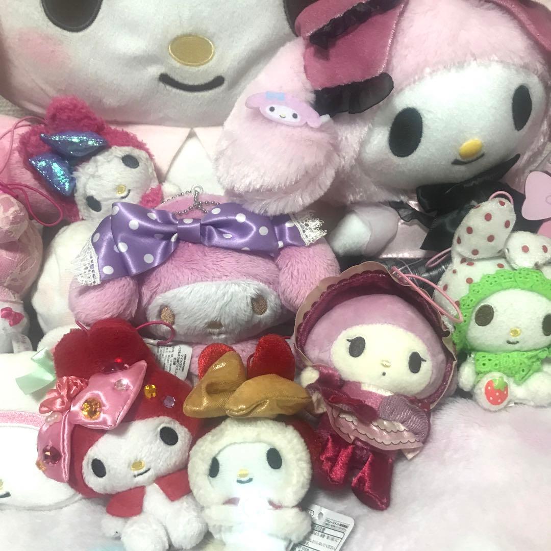 レア　ビッグ　マイメロディ ぬいぐるみセット バニー風11点セット
