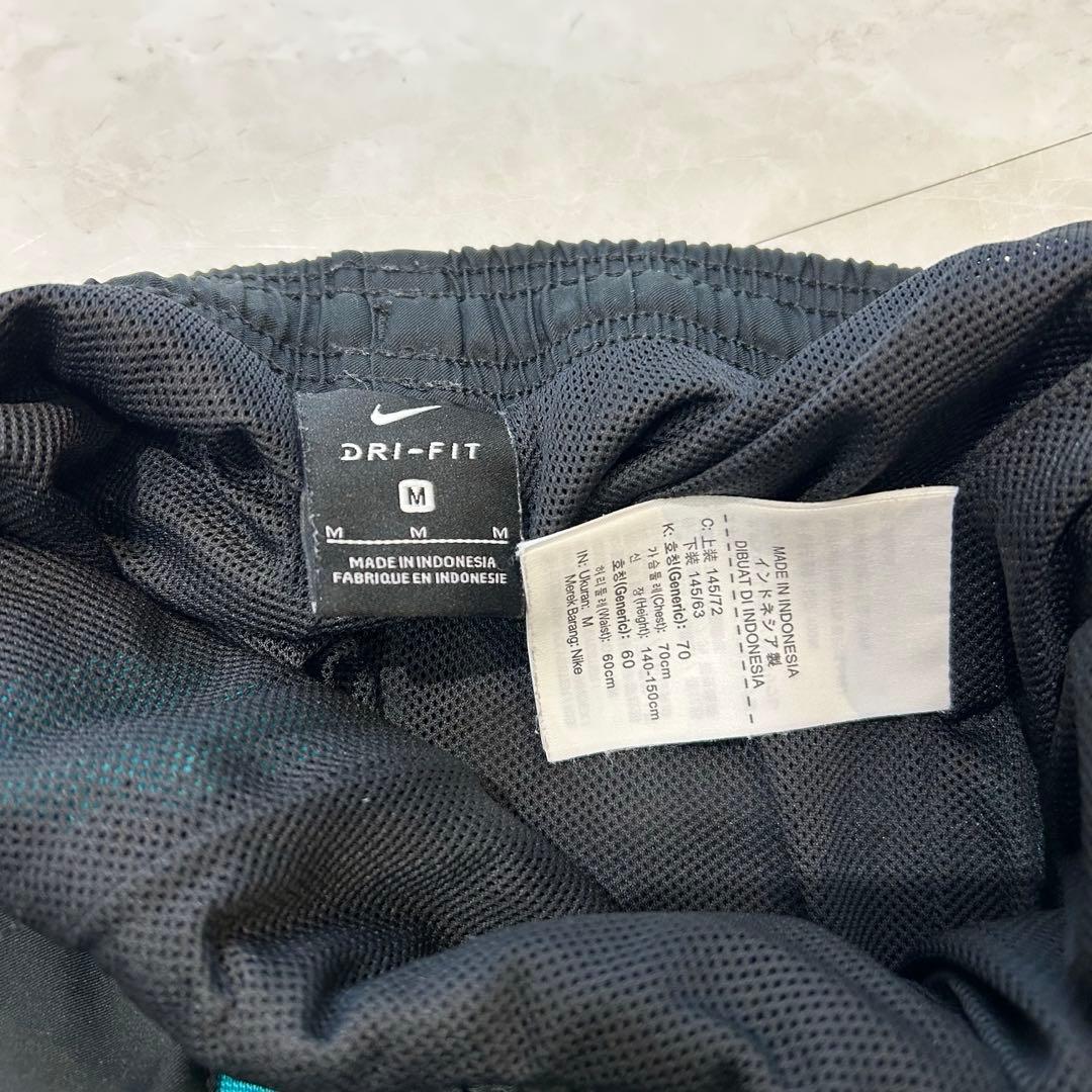 美品✨NIKE FCバルセロナ　キッズM ブラック　ブルー　上下セットアップ