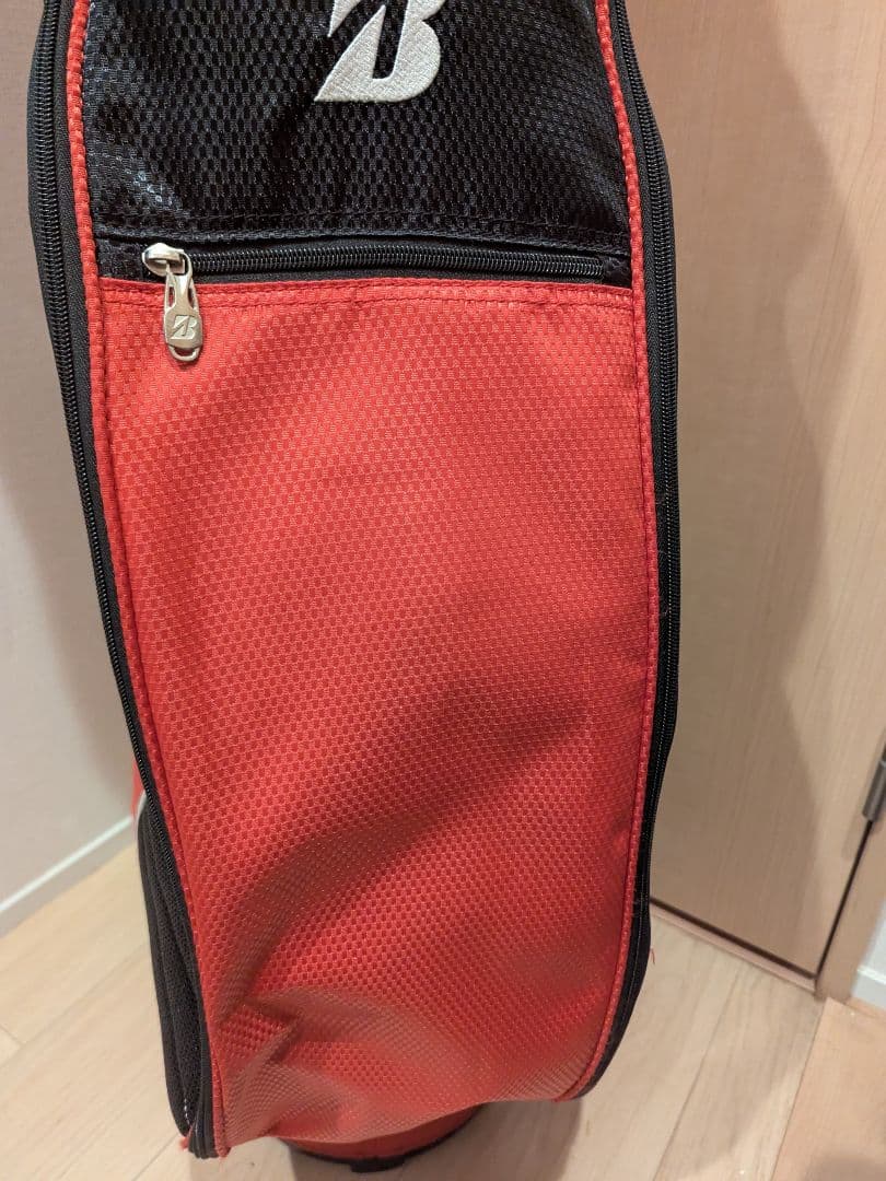 BRIDGESTONE キャディバッグ レッド