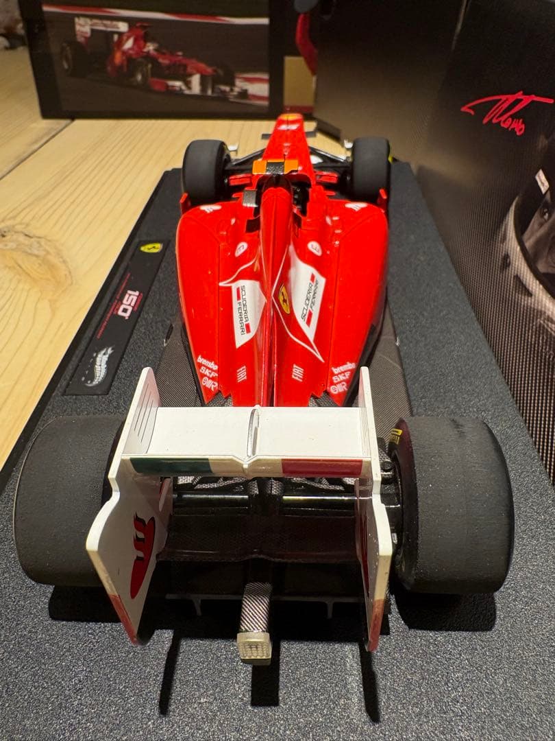 美品!マテルエリート1/18フェラーリ150°イタリア　トルコGP優勝アロンソ