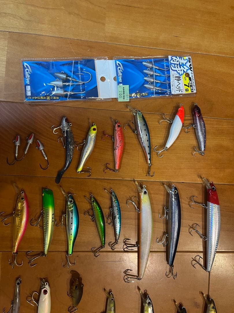 釣り　シーバス　ルアー　引退セット