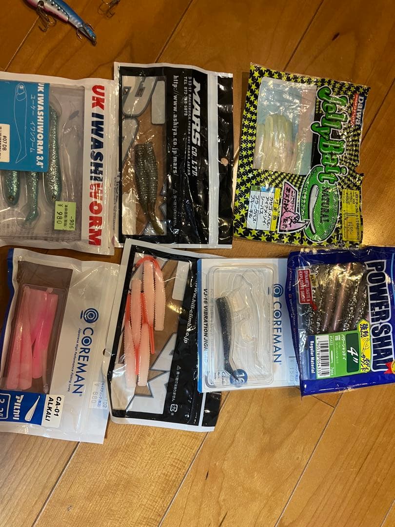 釣り　シーバス　ルアー　引退セット