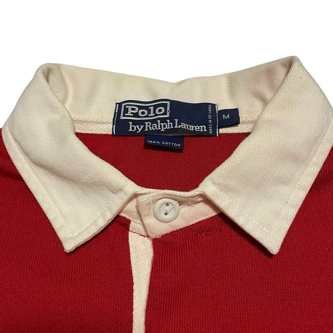 90's 初期 POLO SPORT ラガーシャツ ラルフローレン 半袖