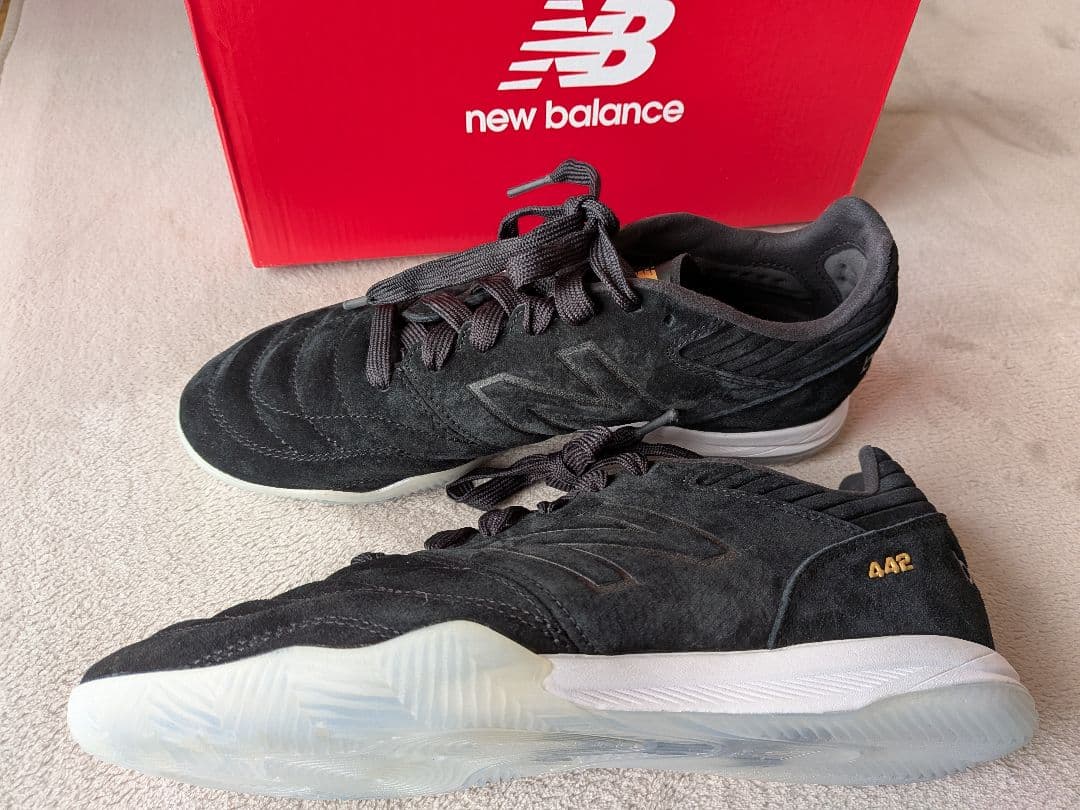 New Balance 442 黒 フットサルシューズ　27cm 新品