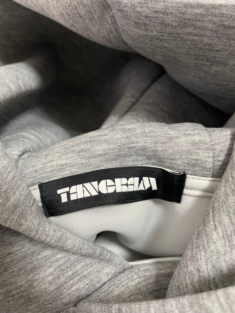 CLUBHAUS × TANGRAM グレー　 パーカー　Ｌサイズ
