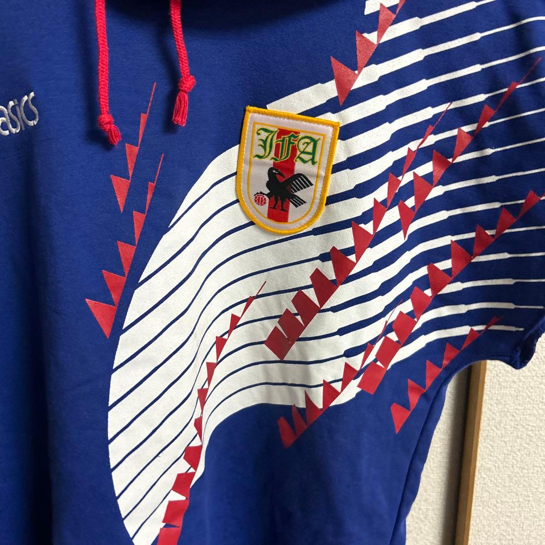 asics サッカー日本代表　半袖ジャージ