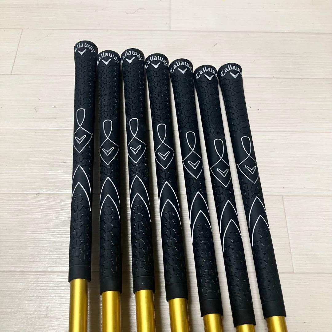 クリーニング済/callaway WARBIRD キャロウェイアイアンセット7本