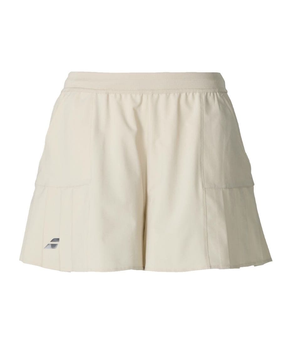 BabolatテニスキュロットショートパンツXLベージュレディースアドミラル